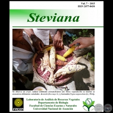 REVISTA STEVIANA - VOLUMEN 7 - AO 2015 - Publicacin del Herbario FACEN